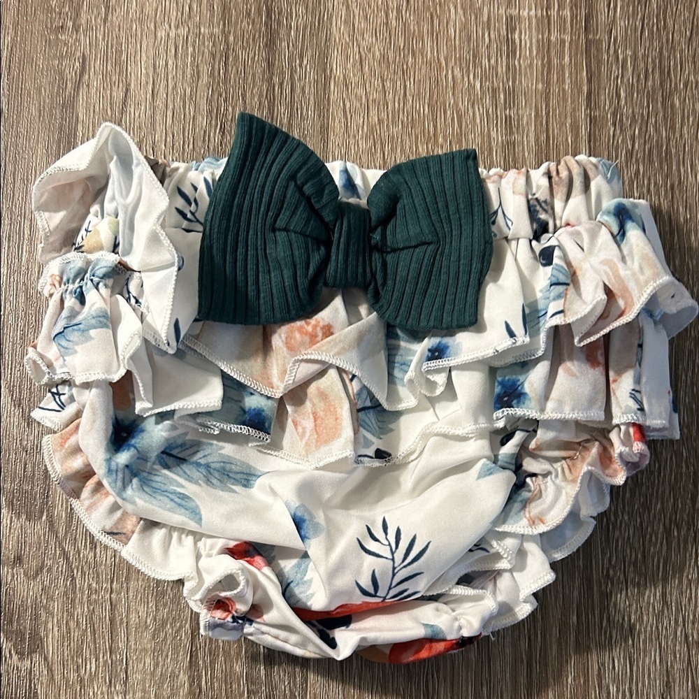 PatPat Green and White Kids Matching Set - Picture 5 of 5